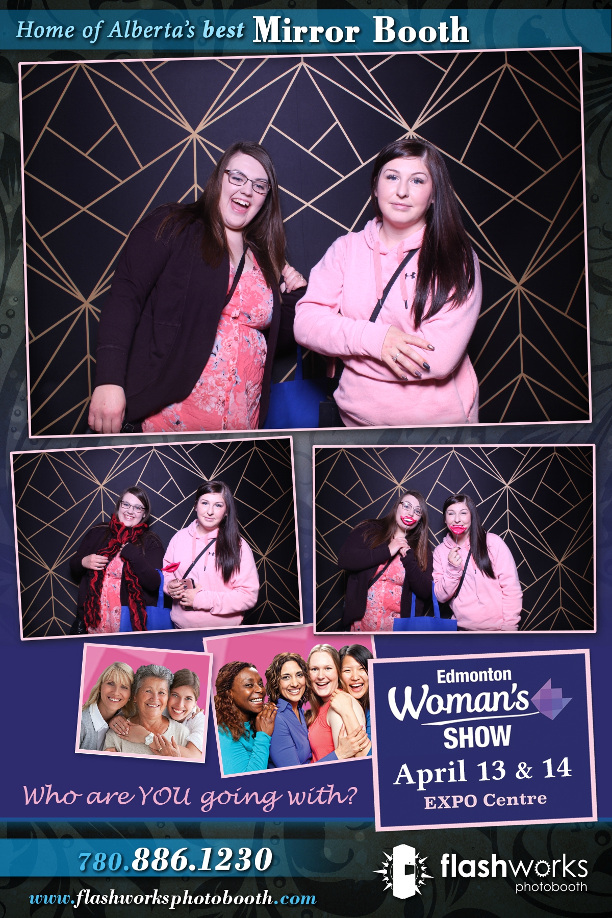 Spring Edmonton Woman's Show 2019 | View more photos from the event at gallery.flashworksphotobooth.com/u/FlashworksPhotoboothInc/Spring-Edmonton-Womans-Show-2019
